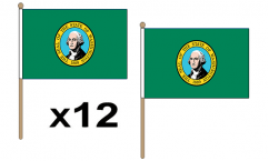 Washington Hand Flags